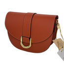 Bolso Bandolera de Piel Natural para Mujer – Diseño Elegante y Compacto con Dos Correas de Diferente Longitud, Color Marrón - BIOLUXSO