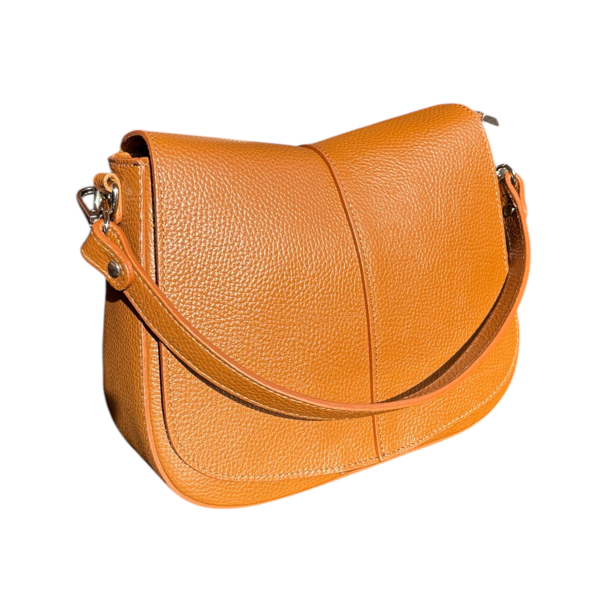 Bolso bandolera para Mujer de Cuero Genuino - Estilo Elegante, Correa Ajustable